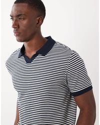 Threadbare - Short Sleeve Stripe Polo Shirt - Lyst