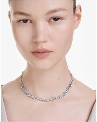 Swarovski - Constella Necklace, Mixed Cuts, Rhodium Plated - Lyst
