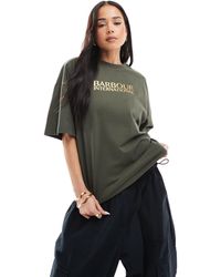 Barbour - – dakota – t-shirt - Lyst