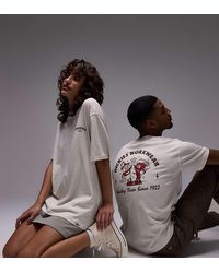 Dickies - Camiseta Con Estampado Gráfico En La Espalda De Pizza Exclusiva En Asos De - Lyst