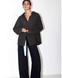 Pull&Bear - Oversized Geruit Overhemd - Lyst