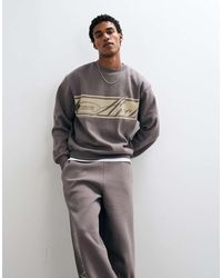ASOS - Relaxed Crew Sweatshirt With Print - Lyst