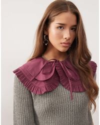 Reclaimed (vintage) - Double Layer Collar - Lyst