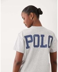 Polo Ralph Lauren - Back Print Straight Fit T-shirt - Lyst