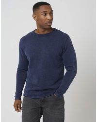 Brave Soul - Acid Wash Crew Neck Jumper - Lyst