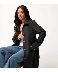 PixieGirl - Petite Midi Car Coat - Lyst