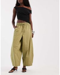 ASOS - Oversized Balloon Pull On Pants - Lyst