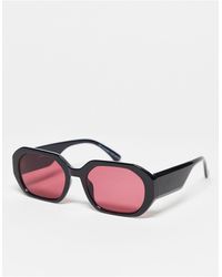 Reclaimed (vintage) - Unisex Red Lens Sunglasses - Lyst