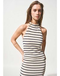 Mango - Teen Knitted Halterneck Top Co-ord - Lyst
