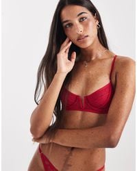 Cotton On - Remi Lace Balconette Underwire Bra - Lyst