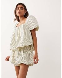 ASOS - Bubble Short Co-ord - Lyst