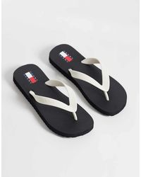 Tommy Hilfiger - Chunky Flip Flops With Logo - Lyst