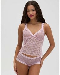 Boux Avenue - Floral Lace Short Pyjama Set Cami Top And Shorts Nightwear - Lyst