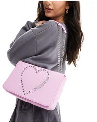 Love Moschino - Heart Logo Shoulder Bag - Lyst