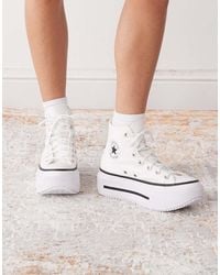 Converse - Chuck Taylor All Star Lift Hi Double Stack Sneakers - Lyst