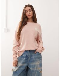 KTZ - Pull en maille à logo ny yankees - clair - Lyst