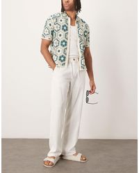 SELECTED - Brody - pantalon ample en lin - Lyst