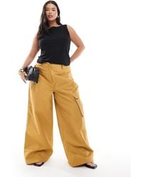 ASOS - Asos Design Curve Oversized Balloon Trousers With Utility Pocket Detail - Lyst