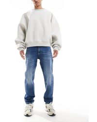 Tommy Hilfiger - Isaac - jean fuselé décontracté - foncé délavé - Lyst