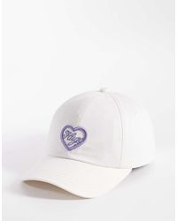 HUGO - Astryd Heart Logo Cap - Lyst