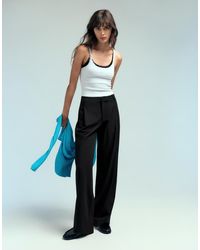 Pull&Bear - Tailored Darted Pants - Lyst