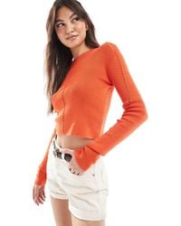 Monki - – figurbetonter, leichter pullover - Lyst