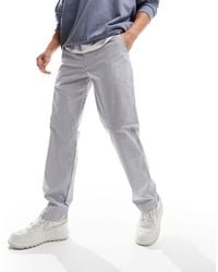 Levi's - Xx - pantalon chino simple avec taille à cordon élastique et fines rayures - et bleu marine - Lyst