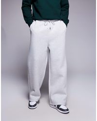 ASOS - – jogginghose aus schwerem, neoprenartigem material - Lyst