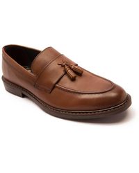Thomas Crick - 'Clinton' Leather Tassel Formal Loafer Shoes - Lyst