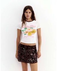 Pull&Bear - Costa Rica T-shirt - Lyst