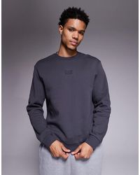 EA7 - Armani Train Core Central Logo Sweatshirt - Lyst