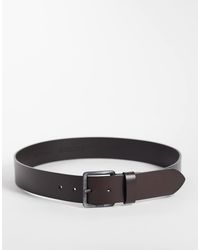 BOSS - Boss Black Jeeko Leather Belt - Lyst