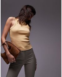 TOPSHOP - – geripptes trägertop - Lyst