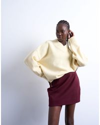 TOPSHOP - A Line Mini Skirt - Lyst