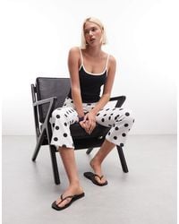 Collusion - Flared Fold-over Capri - Lyst
