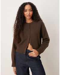 JJXX - Wool Blend Knitted Cardigan - Lyst