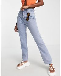 In The Style - X perrie sian – gerade jeans - Lyst