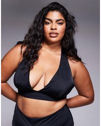 ASOS - Asos design curve – maya – mix and match – trägerloses, stützendes bikinioberteil - Lyst