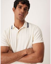 ASOS - Boxy Polo With Tipped Collar - Lyst