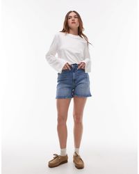 Tommy Hilfiger - – mom-jeansshorts - Lyst