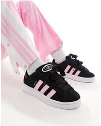 adidas Originals - Campus 00s - sneakers nere e rosa - Lyst