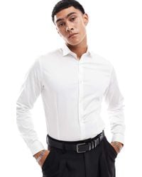 Jack & Jones - Premium Super Slim Fit Stretch Smart Shirt - Lyst