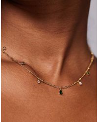 ALDO - Hina Short Gem Necklace - Lyst