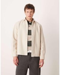 Mango - Wool Mix Shacket - Lyst