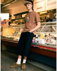 TOPMAN - Jorts Neri Di Jeans - Lyst