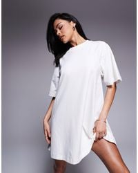 ASOS - T Shirt Swing Mini Dress - Lyst