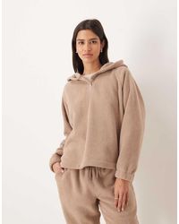 ASOS - Microfleece Oversized Hoodie - Lyst