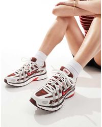 Nike - Zapatillas De Deporte Hueso Y Rojas P-6000 De - Lyst