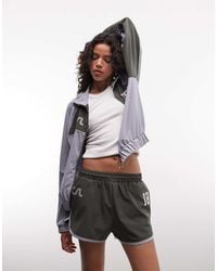 Collusion - Sports Dolphin Hem Nylon Runner Short Co-ord - Lyst