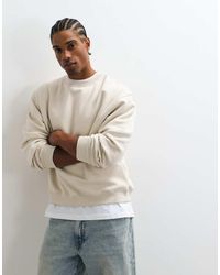 ASOS - Essentials Relaxed Boxy Sweatshirt - Lyst